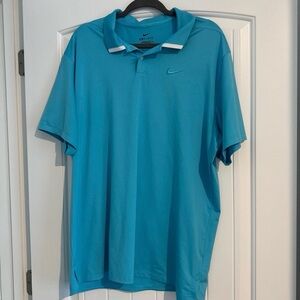 Nike Men's Aqua Polo Shirt
